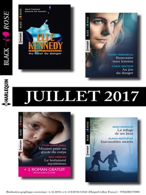 cover image of 9 romans Black Rose + 1 gratuit (n°436 à 439--Juillet 2017)